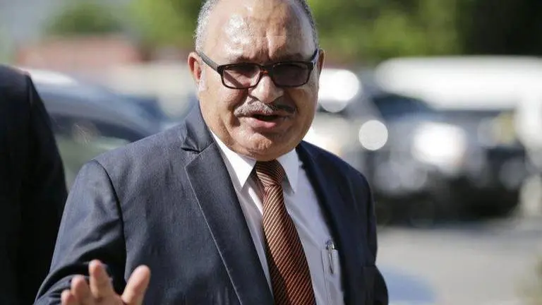 Former PNG prime minister Peter O’Neill arrested over corruption charges