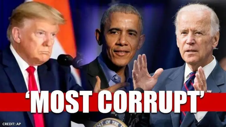 Trump calls Obama, Biden administration 'most corrupt' in the history of US Trump