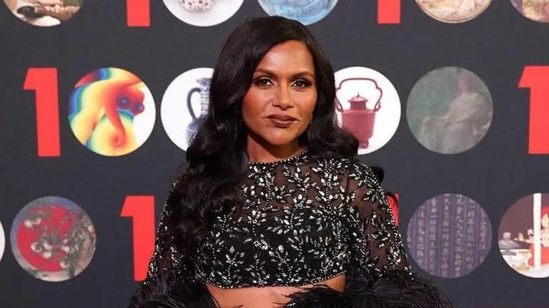 Mindy Kaling wears Manish Malhotra ensemble to National Museum of Asian Art Mindy Kaling
