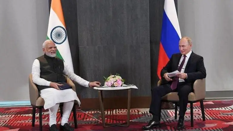 Putin calls for visa-free travel between Russia and India during talks with Modi PM Modi President Putin in Uzbekistan