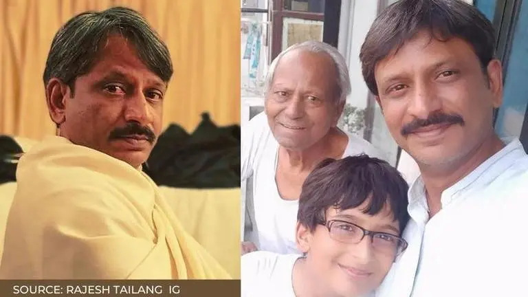 'Mirzapur' fame Rajesh Tailang's father passes away in Delhi; actor pays last respects Source: Rajesh Tailang Instagram