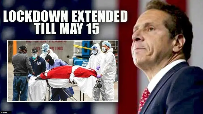 New York extends COVID shutdown till May 15 after 10 states form pact to 'reopen states' New York