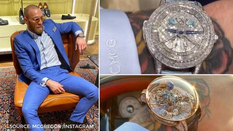 Conor McGregor celebrates 32nd birthday with £500,000 'Casino' watch to add  to huge multi-million collection | The Sun