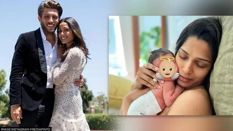 Freida Pinto welcomes baby boy with husband Cory Tran; Names him Rumi-Ray Freida Pinto