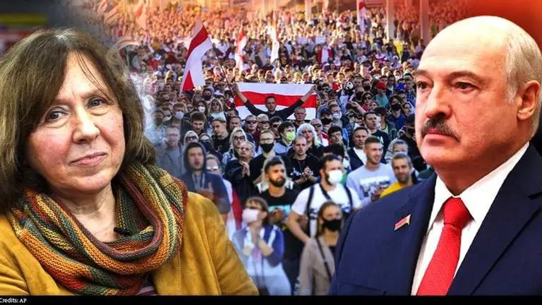 Belarus: Nobel laureate Svetlana Alexievich leaves for Germany amid protests Belarus
