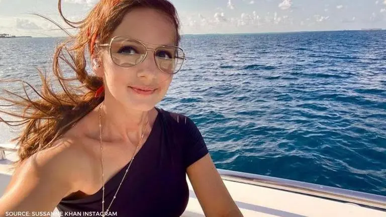 Sussanne Khan welcomes a new addition to her family; introduces 'Purple Khan' to the world Sussanne Khan