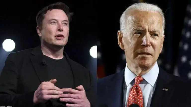 Twitter tycoon Elon Musk slams US President Biden over climate change tweet Elon musk and Biden