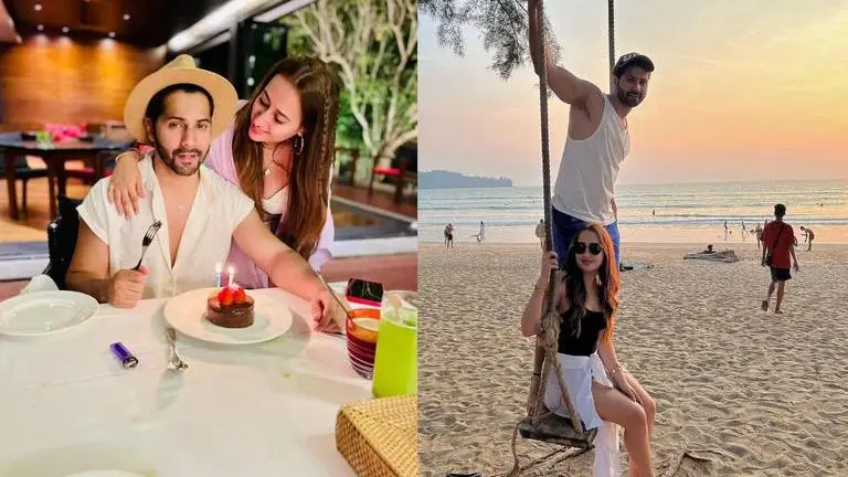 Varun Dhawan shares adorable pics with Natasha Dalal on his birthday varun dhawan