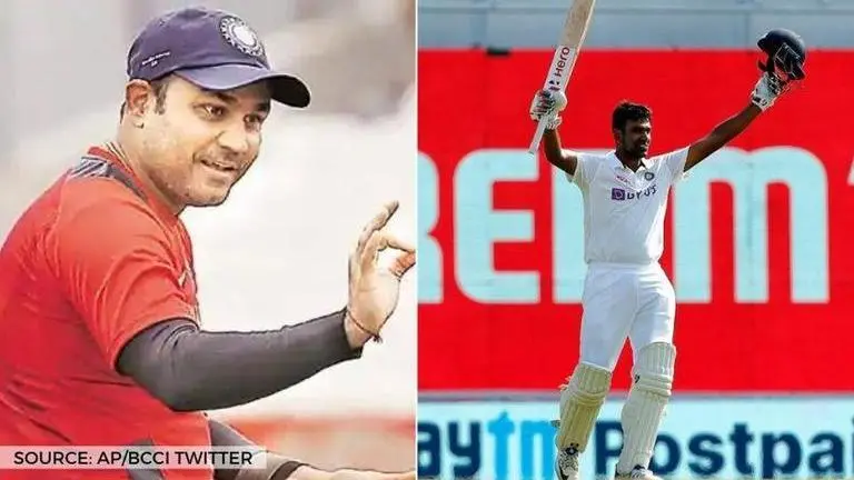 Virender Sehwag's comical Thor meme to mock England after R Ashwin's 106 amuses fans Virender Sehwag