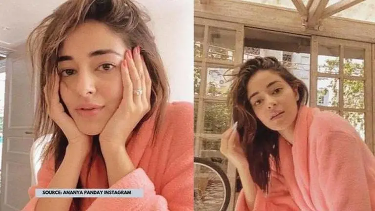 Ananya Panday's video call with her friend turns into a photoshoot session; See pics Ananya Panday