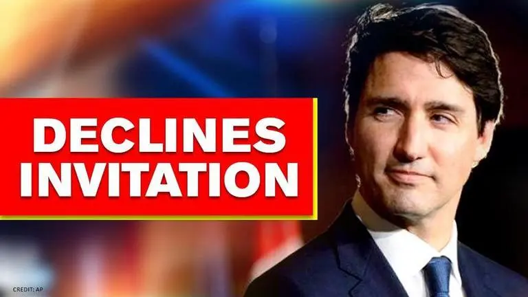 Trudeau turns down invitation from White House