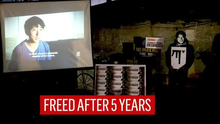 China: Tibetan activist charged with 'inciting separatism' freed after 5 years