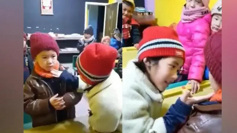 Arunachal Pradesh school kid wins hearts showing compassion towards classmate; WATCH Arunachal Pradesh