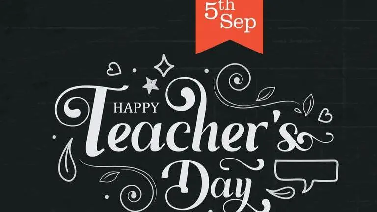 Teacher's Day 2023: Wishes, Quotes, WhatsApp Message to share with your Teachers Teachers Day