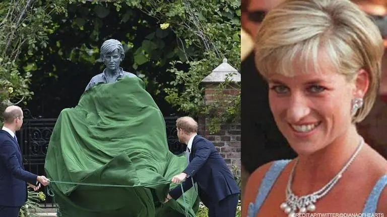 Diana's statue unveiled: William and Harry 'remember her love, strength and character' Diana