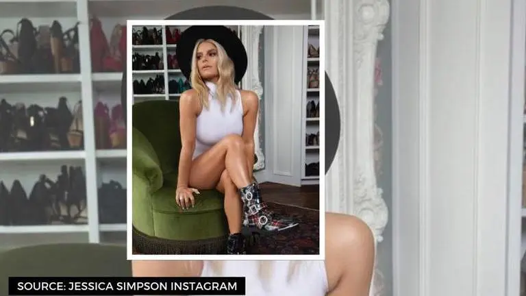 Jessica Simpson flaunts toned body after losing 45 kg of maternity weight; see pic jessica simpson