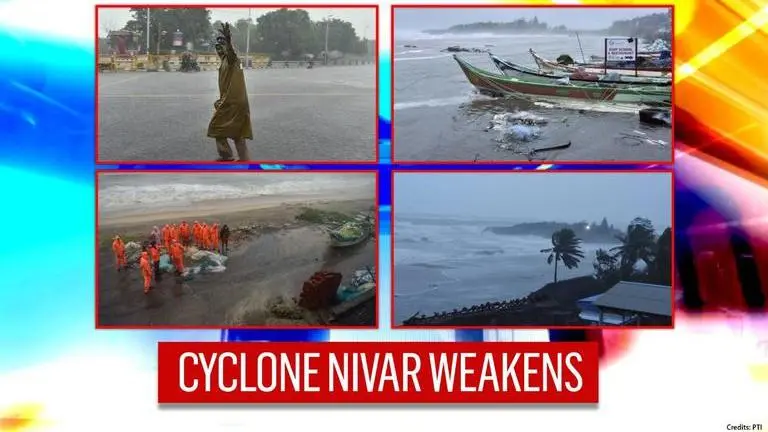 Cyclone Nivar weakens into severe cyclonic storm after making landfall in Puducherry: IMD Cyclone Nivar