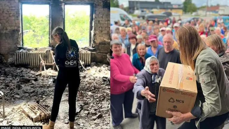 Prince Charles' goddaughter India Hicks delivers aid on charity mission to Ukraine Prince Charles