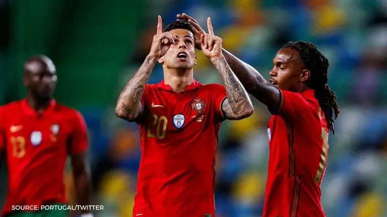 Man City's Portuguese star Joao Cancelo scores stunner in friendly ahead of Euro 2020 Man City defender Joao Cancelo