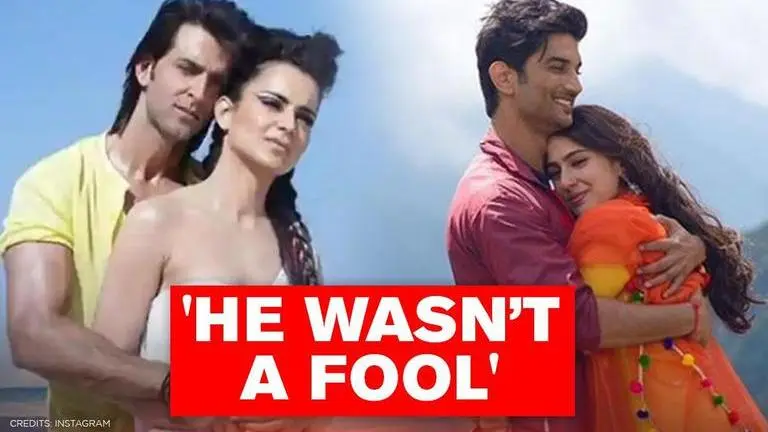 Kangana recalls her bond with Hrithik as she reacts on Sara-Sushant's 'relationship' claim Kangana Ranaut