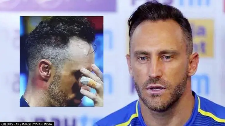Faf du Plessis suffers from 'memory loss & concussion' post horrific collision in PSL game Faf Du Plessis