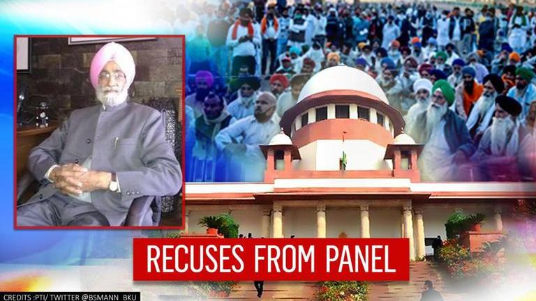 BKU president Bhupinder Singh Mann recuses himself from Supreme Court's ...