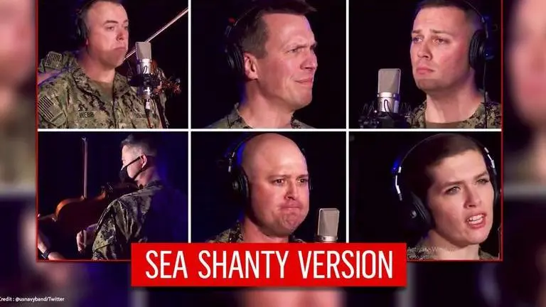 Watch: US Navy performs sea shanty version of Taylor Swift song