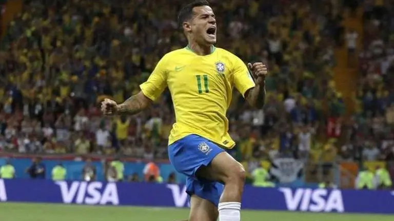 Philippe Coutinho scores a worldie on first start for Brazil in over a year; WATCH Philippe Coutinho