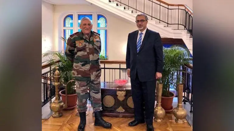 CDS General Bipin Rawat arrives in Russia, to attend 6th SCO Exercise Peaceful Mission CDS General Rawat