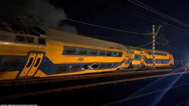 At least 1 dead, several injured as passenger train collides with crane in Netherlands Netherlands Train collision