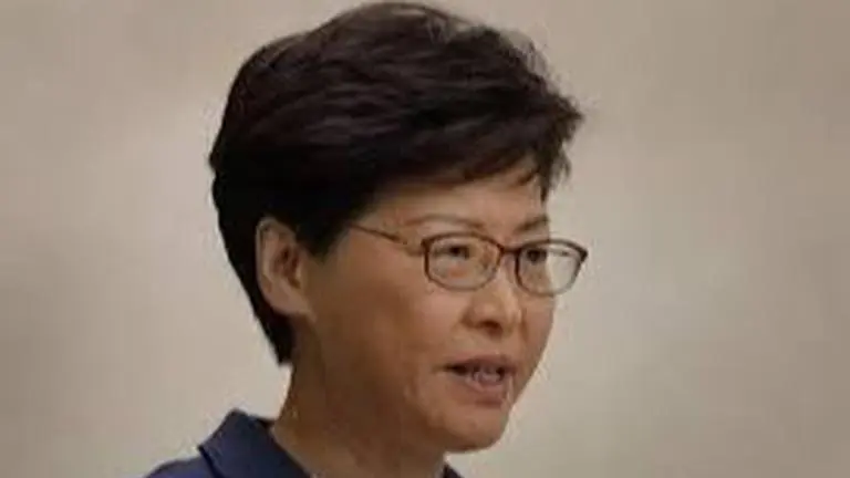 Hong Kong: Lam credits new law for bringing back stability