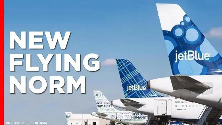 JetBlue becomes first US airline to make face masks mandatory for passengers JetBlue