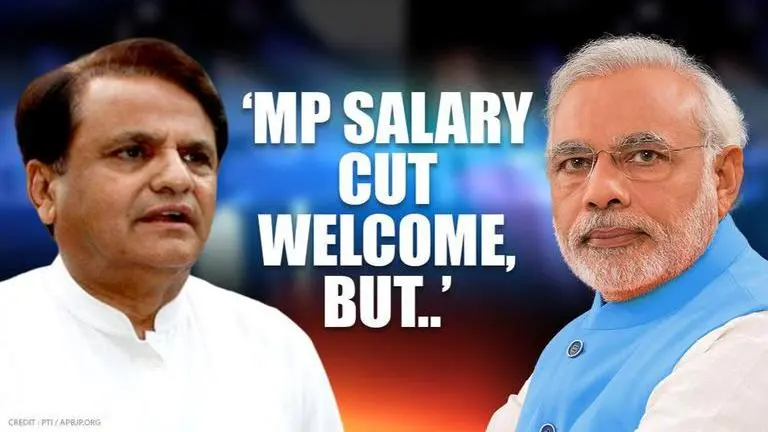 Congress welcomes Centre's '30% salary cut for MPs'; but adds 'scrap Central Vista too' Congress
