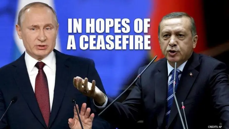 Russia's Putin to meet Turkish President Erdogan in Moscow to discuss Syria Putin and Erdogan to meet in Moscow to discuss violence in Syria
