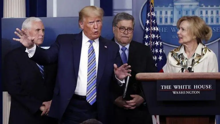 Trump: Testing at good levels to re-open economy