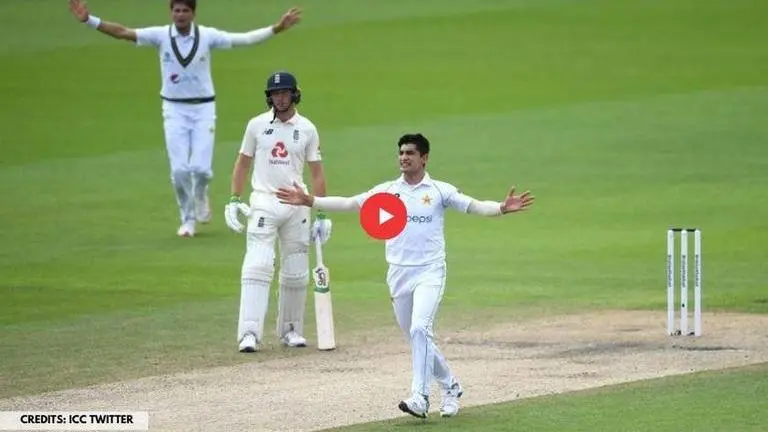 Naseem Shah's unplayable snorter sends Ollie Pope packing for 62; watch video Naseem Shah