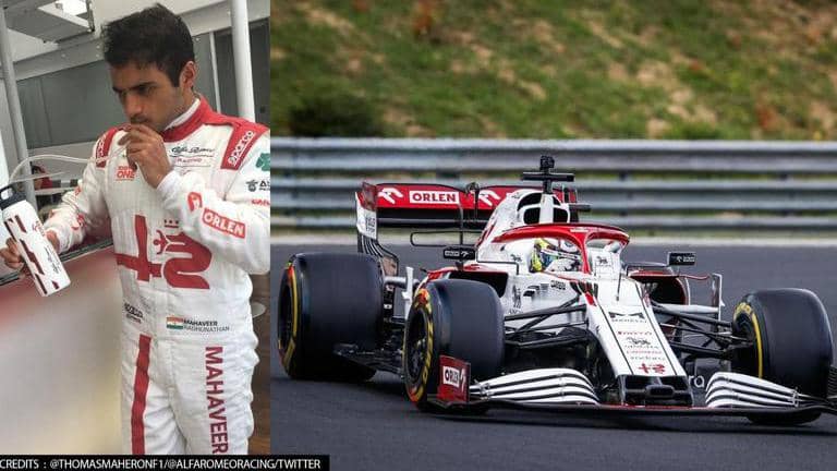 Mahaveer Raghunathan tests F1 car with Alfa Romeo Racing in Hungary ...