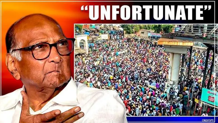 Take steps to avoid repeat of Bandra gathering: NCP chief Sharad Pawar to govt