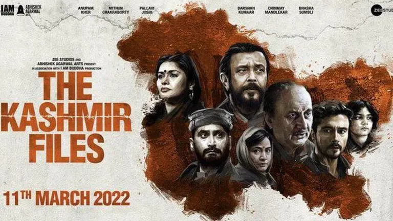 'The Kashmir Files' Box Office, day 9: Film records big jump; 2nd only to 'Baahubali 2' The Kashmir Files, the kashmir files poster