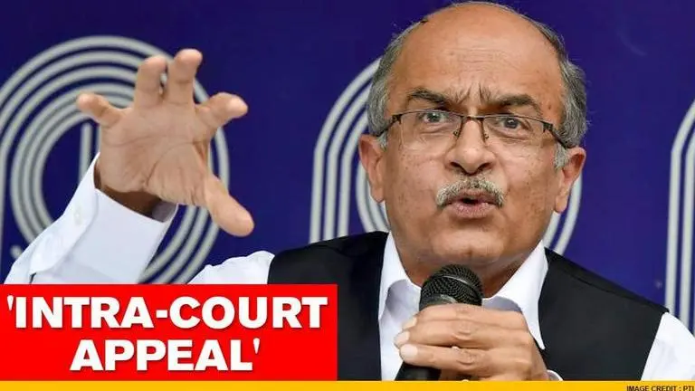 Prashant Bhushan objects to Justice Arun Mishra-led bench; files review in contempt case Prashant Bhushan