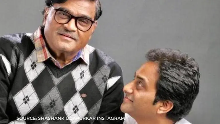 Shashank Udapurkar shares adorable picture with veteran star Ashok Saraf Shashank Udapurkar