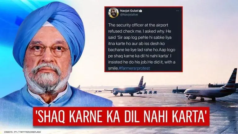 Filmmaker claims grateful airport staff ‘refused’ to frisk him; Aviation Min asks 'Who?' Navjot Gulati