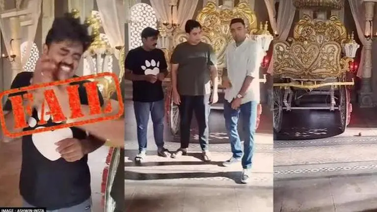 'When comedians and cricketers reel': R Ashwin joins the 'Kala Chasma' bandwagon - WATCH India, R Ashwin, Ashwin, Team India, Kala Chasma, Ravichandran aswin, T20 World Cup, Ashwin stats, Ashwin career, T20 World Cup squad