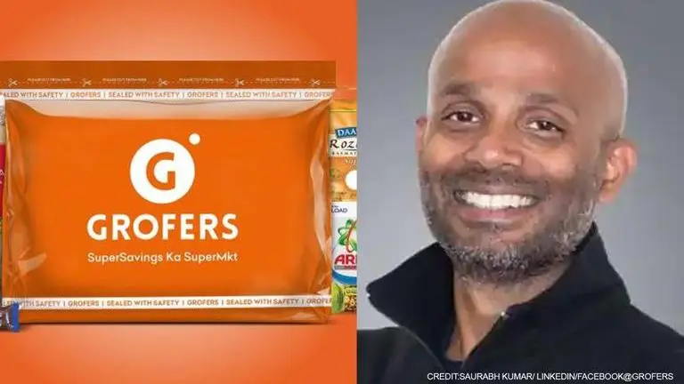 Grofers co-founder Saurabh Kumar exits company, to continue as board member & shareholder Grofers