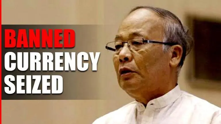 Former Manipur Chief Minister caught with demonetised currency Manipur