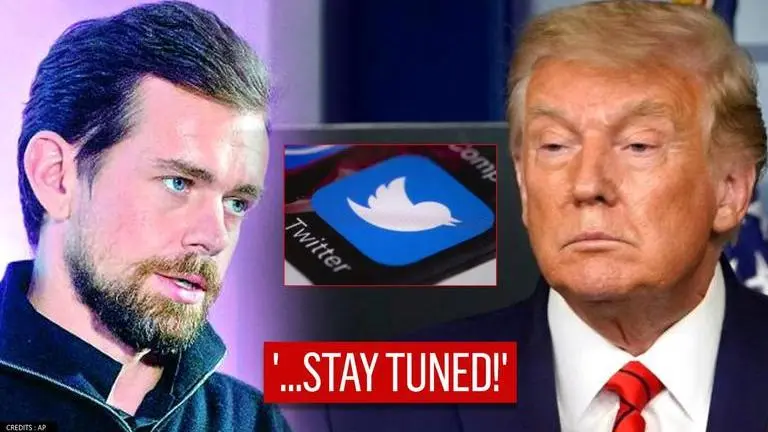 Trump uses POTUS Twitter to issue first statement on ban, microblogging site deletes tweet donald trump