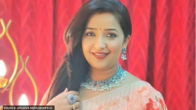 Apurva Nemlekar aka Shevanta shares first look from Ratris Khel Chale 3 on fans' demand Source: Apurva Nemlekar's Instagram