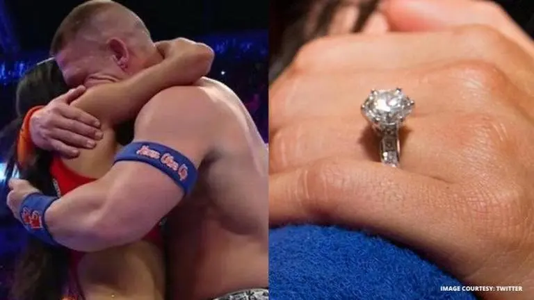 Nikki Bella engagement ring from John Cena's proposal was worth whopping $115,000: Report nikki bella engagement ring from john cena