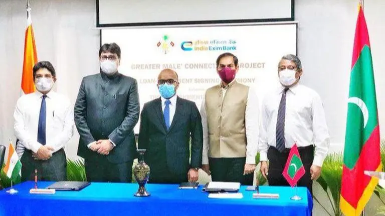 India, Maldives sign $400 mn Line of Credit agreement for connectivity project India