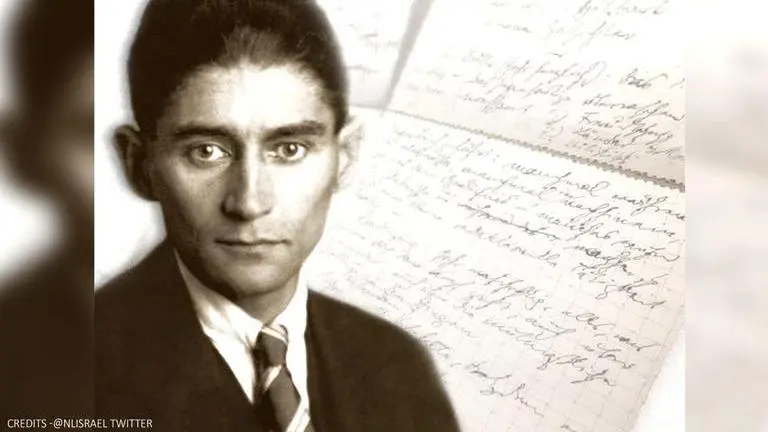 Franz Kafka's collection of unpublished letters, drawings now available online Franz Kafka